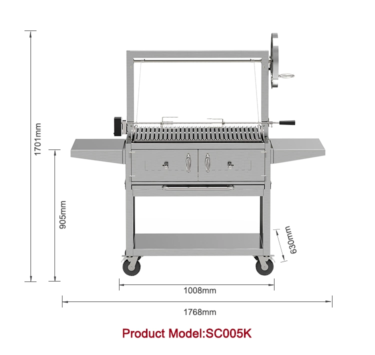 Easy Operation High Efficiency Vertical BBQ Grill Barbecue Grill Deals The Charcoal Grill