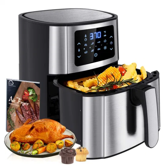 Electrónica de cocina al por mayor, freidora de plástico sin aceite, freidora de aire Guayaquil Airfryer