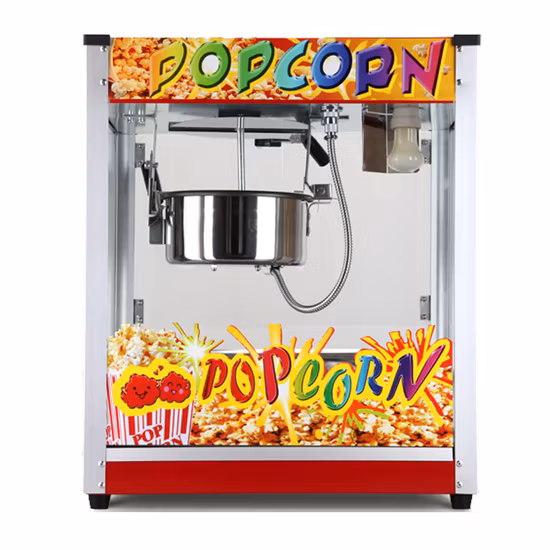 Venta caliente comercial industrial de maquinaria para hacer palomitas de maíz