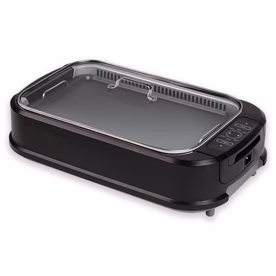 Parrilla popular para cena familiar Parrilla eléctrica sin humo